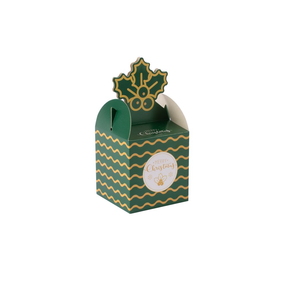 Small Holly Christmas Gift Box